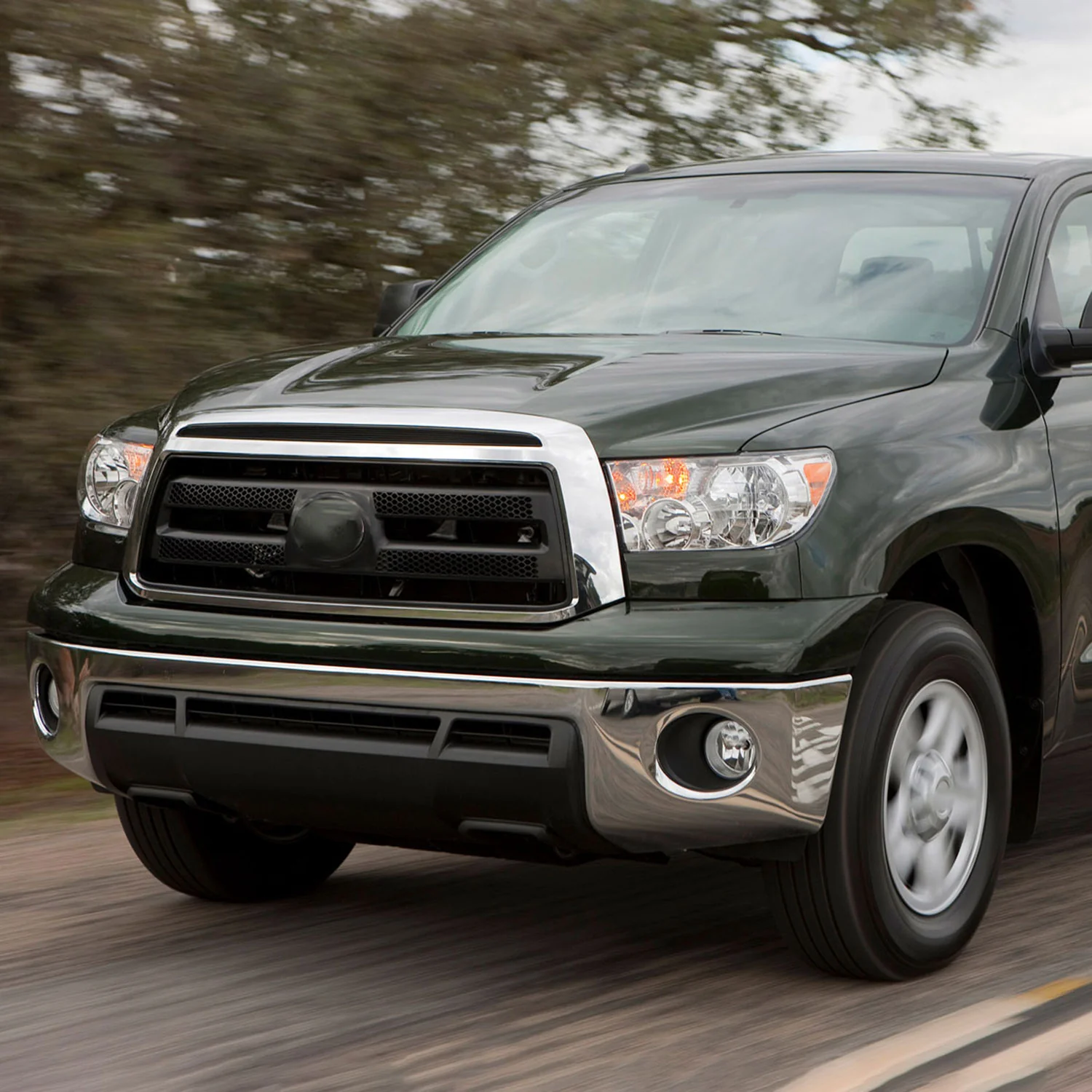2007-2013 Toyota Tundra/Sequoia H10 Fog Lights Kit Chrome Housing/Clear Lens - Image 9