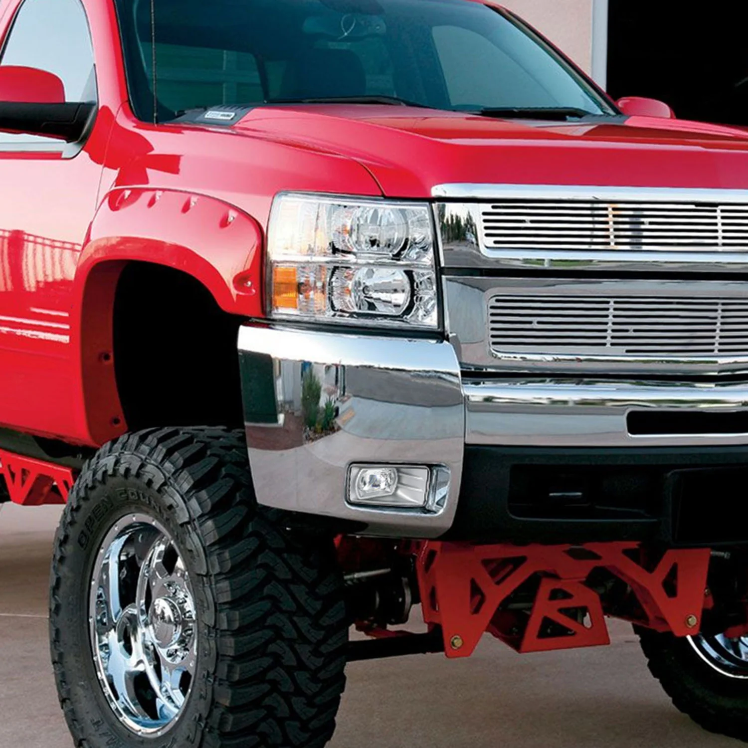 2007-2014 Chevy Avalanche/Silverado/Suburban/Tahoe LED Fog Lights Chrome - Image 10