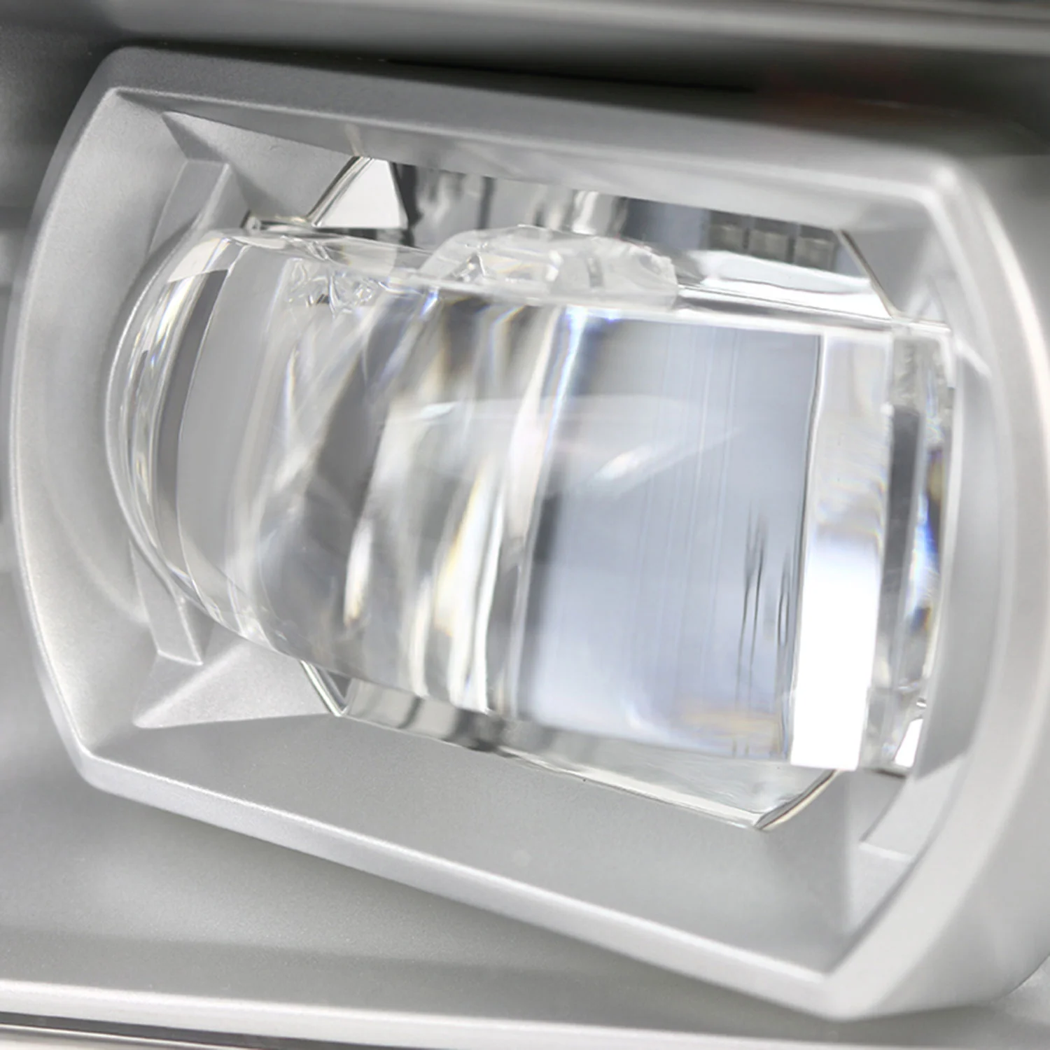 2007-2014 Chevy Avalanche/Silverado/Suburban/Tahoe LED Fog Lights Chrome - Image 3
