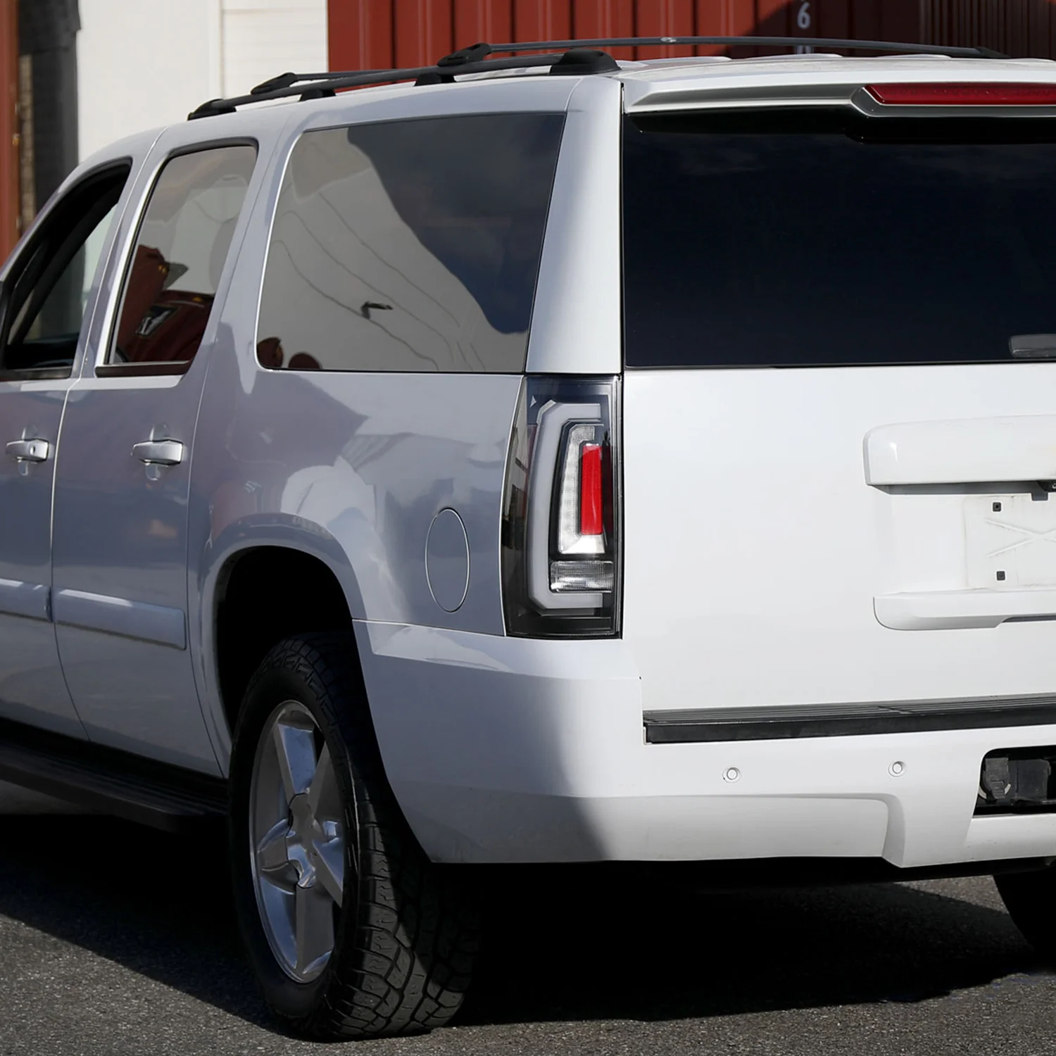 2007-2014 Chevy Tahoe/Suburban/Yukon/Denali LED Signal Tail Lights Matt Black - Image 10