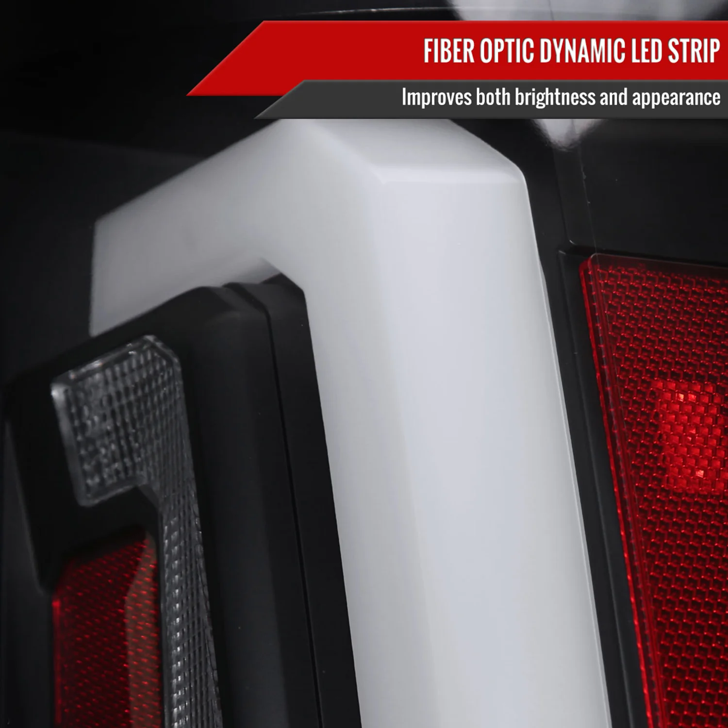 2007-2014 Chevy Tahoe/Suburban/Yukon/Denali LED Signal Tail Lights Matt Black - Image 5