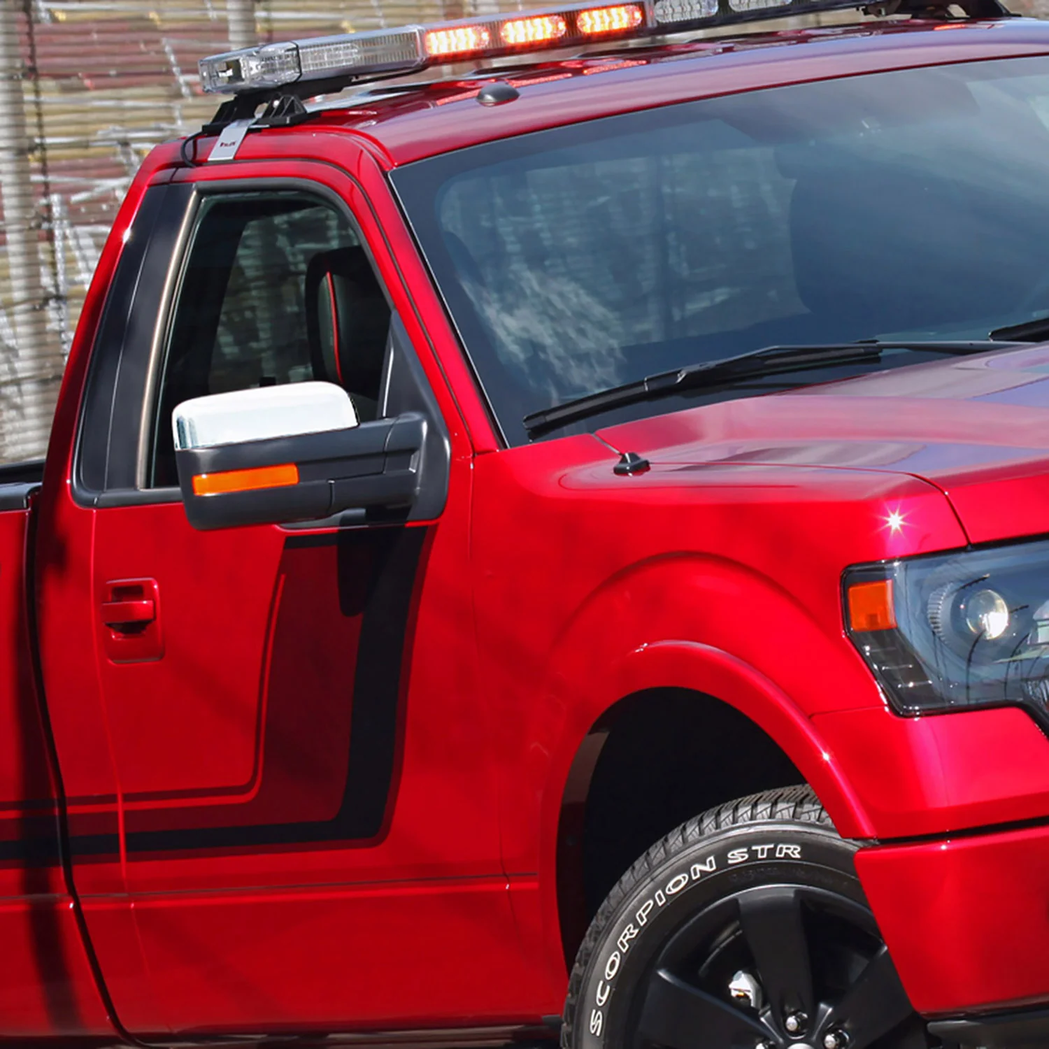 2007-2014 Ford F-150 Chrome Heated Side Mirror Amber & Puddle Passenger Side - Image 10