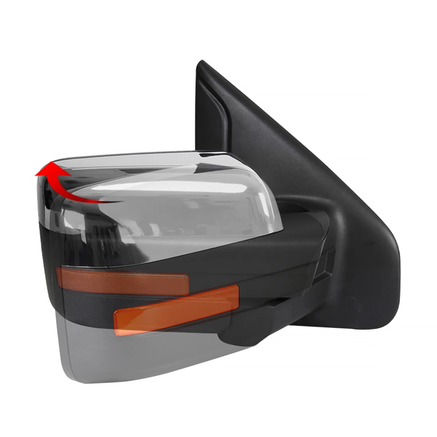 2007-2014 Ford F-150 Chrome Heated Side Mirror Amber & Puddle Passenger Side - Image 7