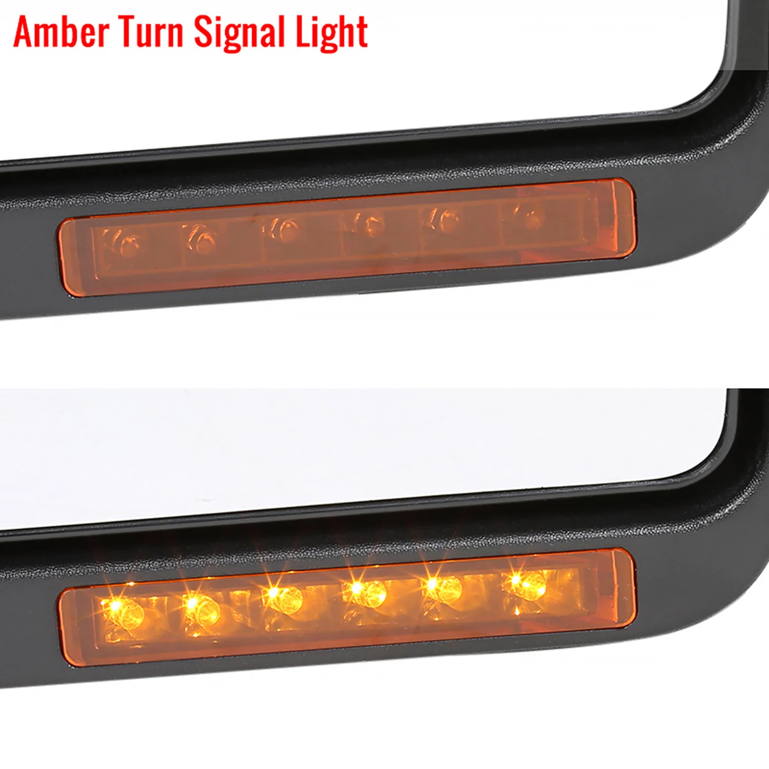 2007-2014 Ford F-150 Heated Side Mirror Amber Turn &Puddle Light Passenger - Image 4