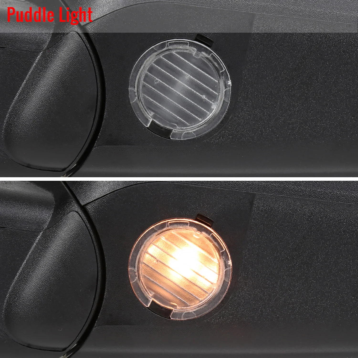 2007-2014 Ford F-150 Heated Side Mirror Amber Turn &Puddle Light Passenger - Image 5