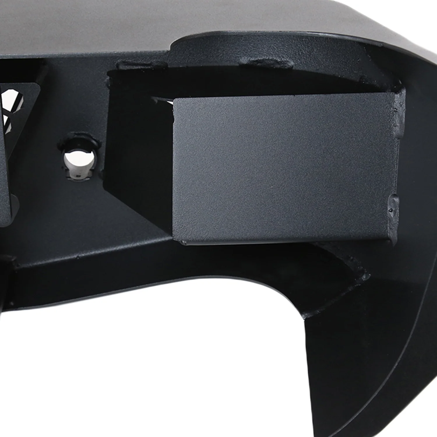 2007-2018 Chevy Silverado 1500 Heavy Duty Steel Rear Step Bumper License Lamp - Image 7