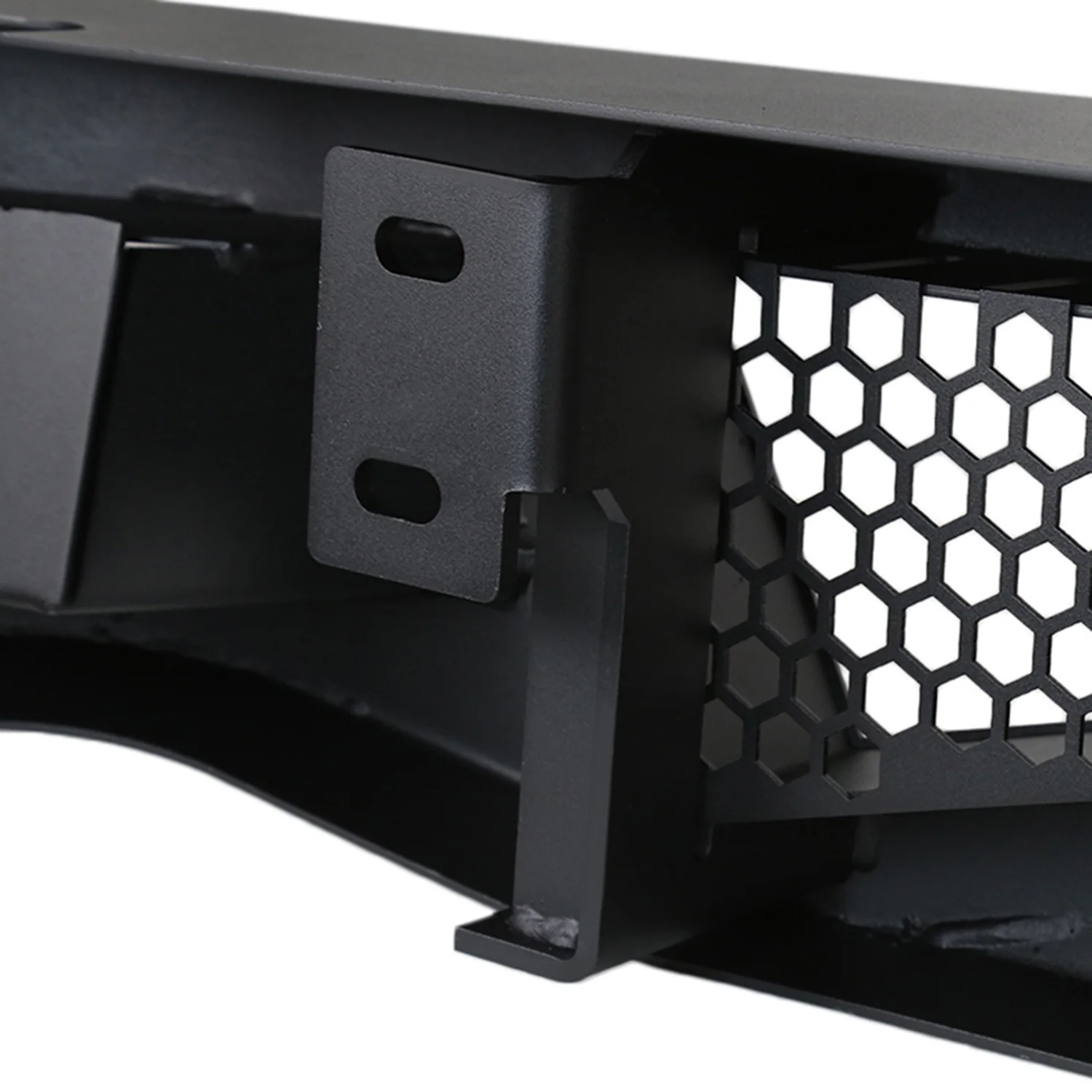 2007-2018 Chevy Silverado 1500 Heavy Duty Steel Rear Step Bumper License Lamp - Image 8
