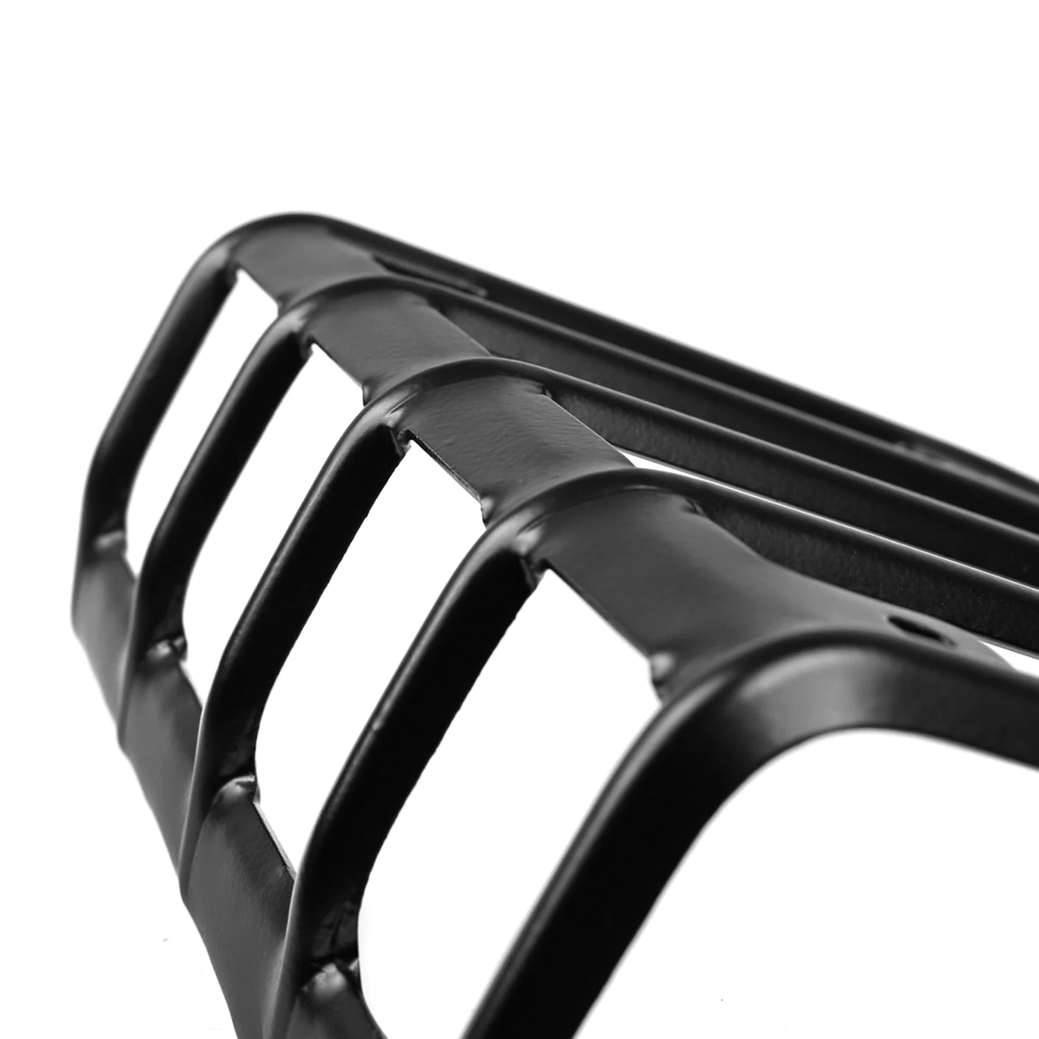 2007-2018 Jeep Wrangler JK Black Steel Euro Tail Light Guards - Image 5