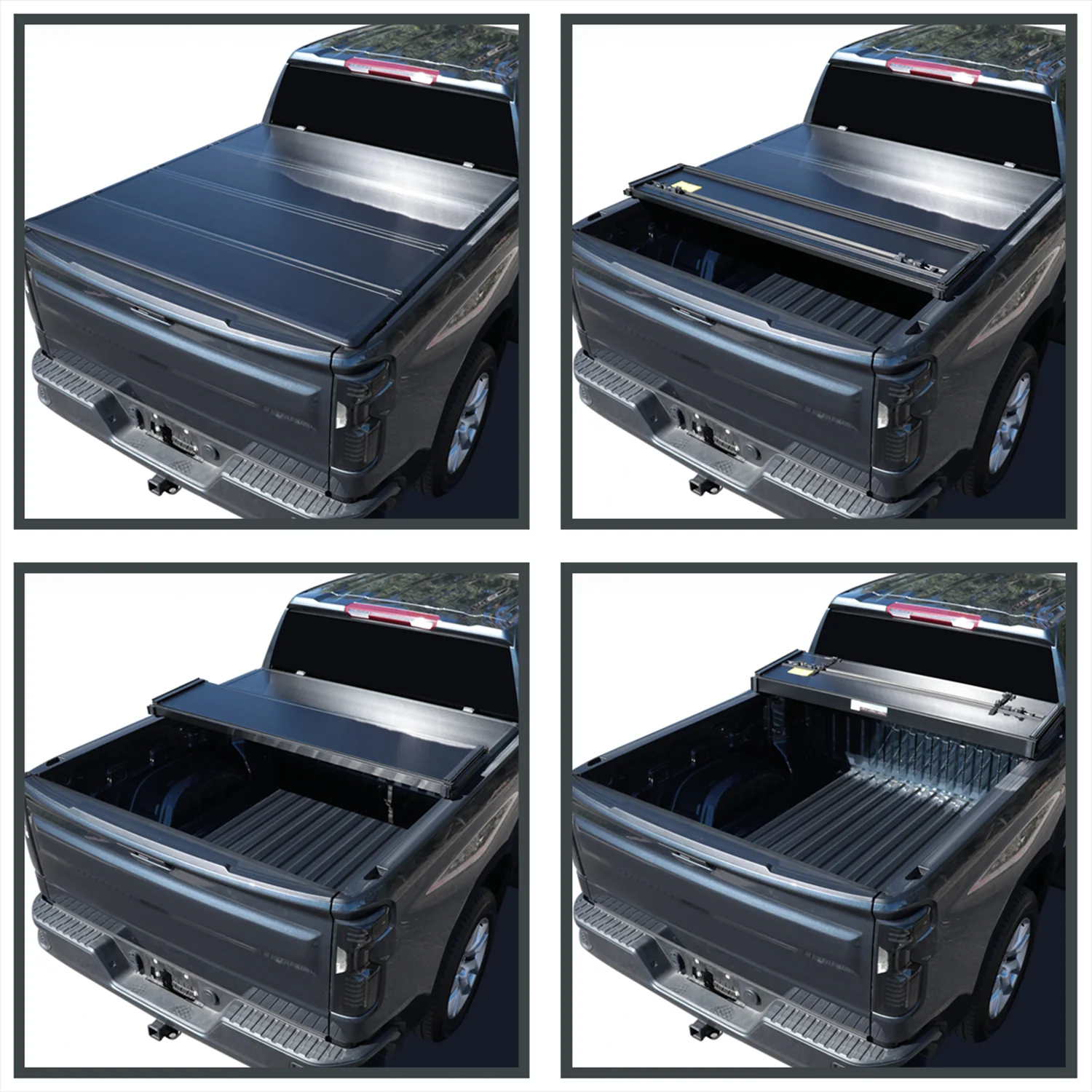 2007-2019 Chevy Silverado 1500 / GMC Sierra 1500 Crew Cab 5'8" Tonneau Cover