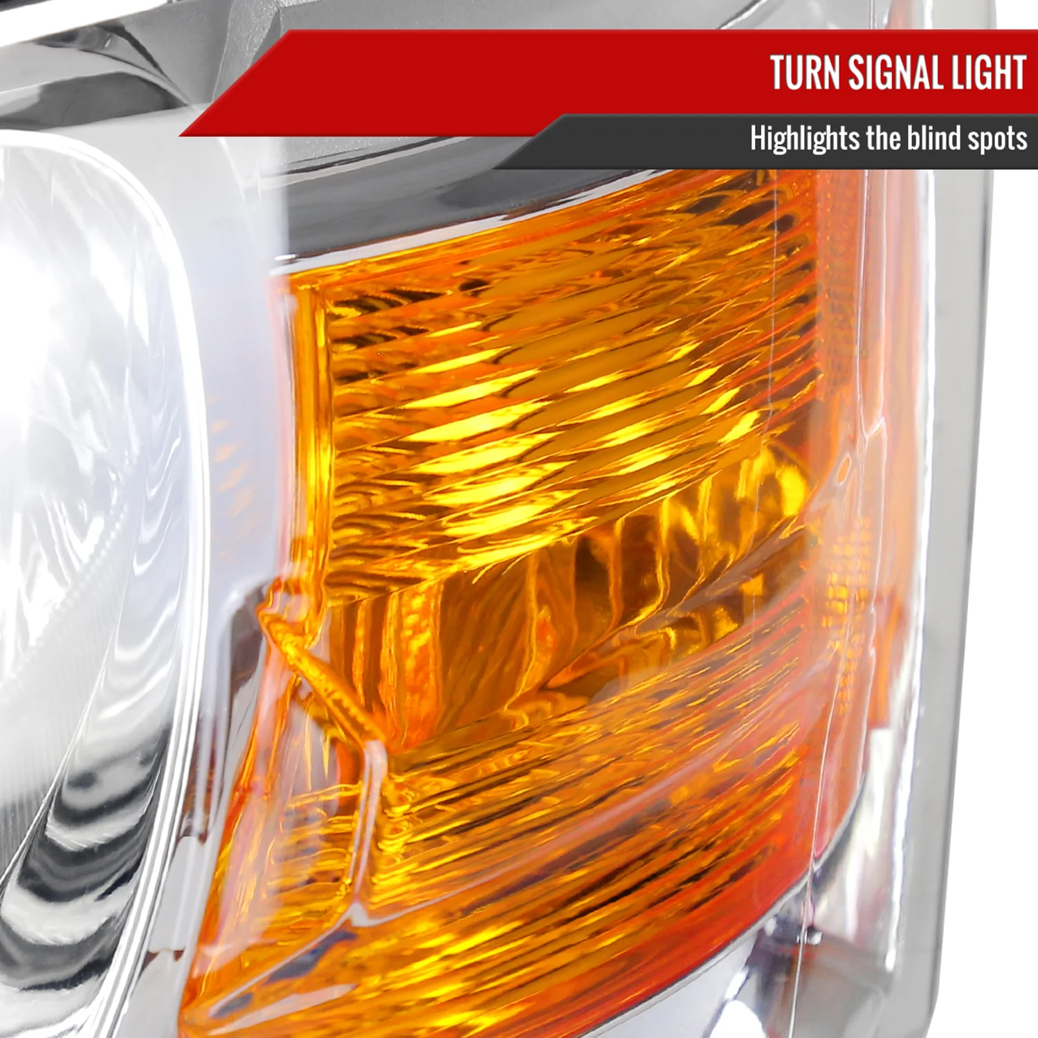 2008-2010 Dodge Grand Caravan Clear Factory Crystal Headlight - Driver Side - Image 4