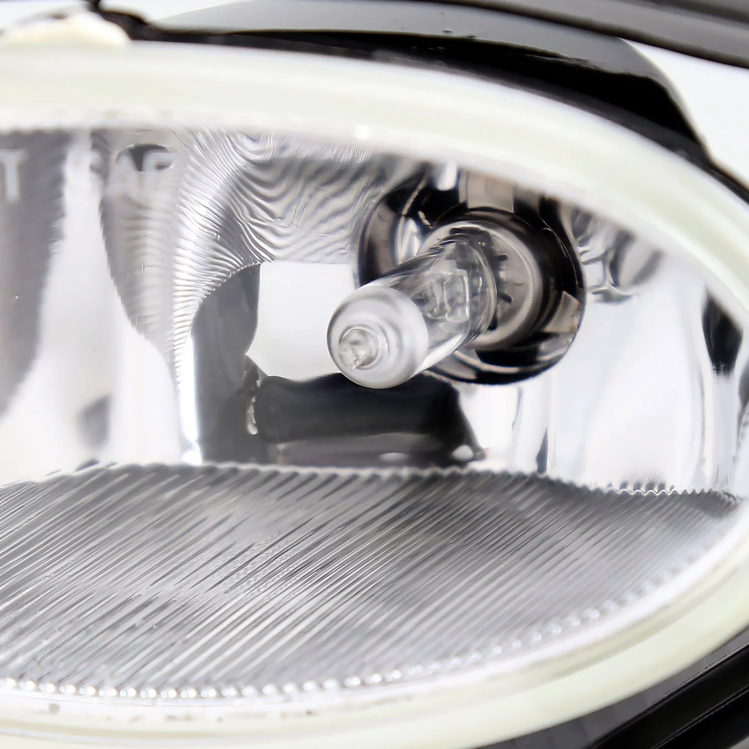 2008-2010 Honda Accord 2DR Coupe H11 Fog Lights Kit Chrome/Clear Lens - Image 2