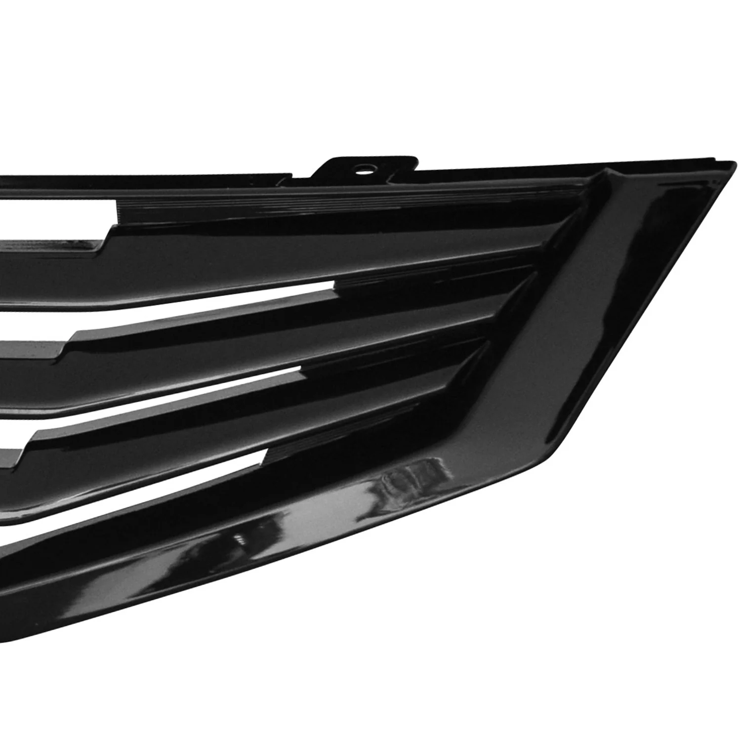 2008-2010 Honda Accord Coupe Black ABS Mu Style Grille - Image 5