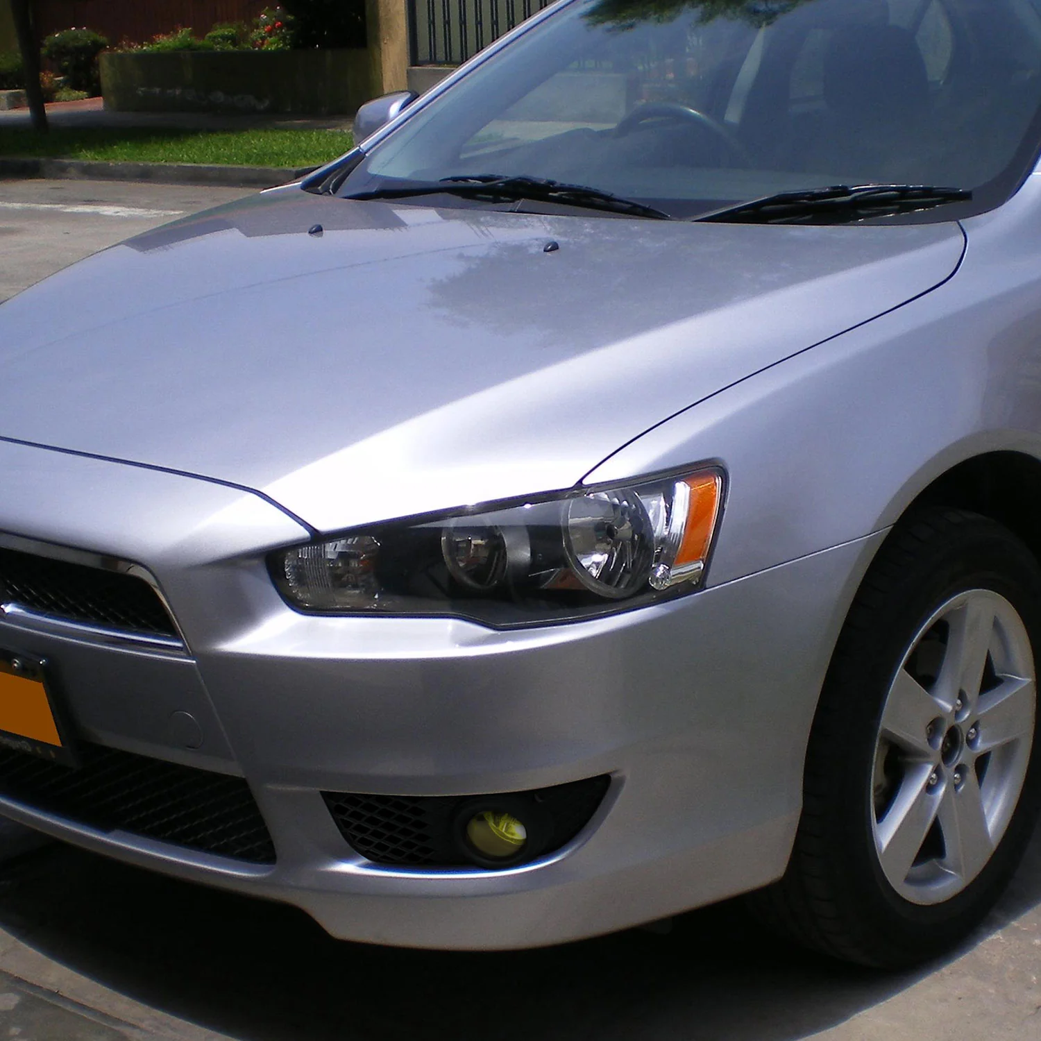2008-2012 Mitsubishi Lancer H11 Fog Lights Kit Chrome Housing/Yellow Lens - Image 10