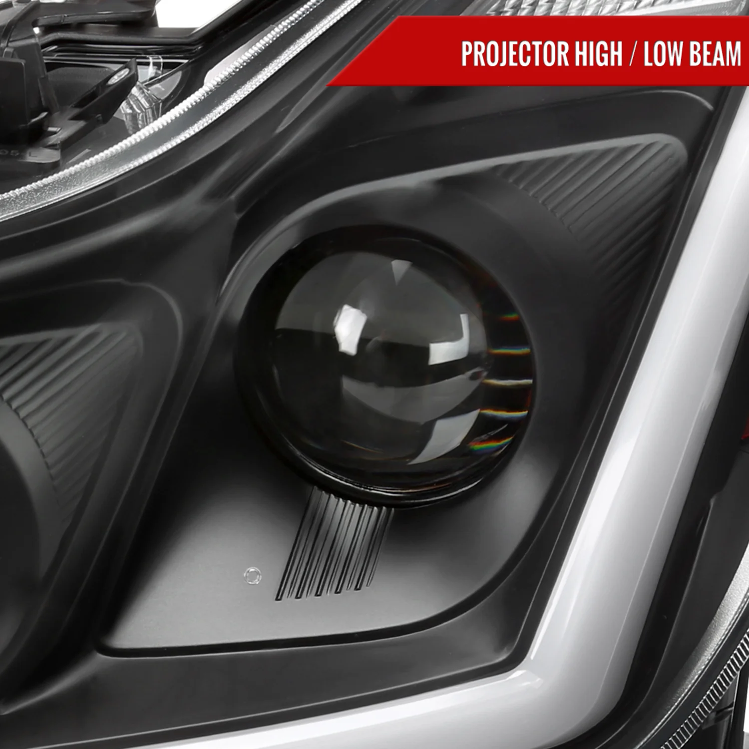 2008-2013 Infiniti G37/14-2015 Q60 Coupe/Convertible LED Signal Headlights Black - Image 4