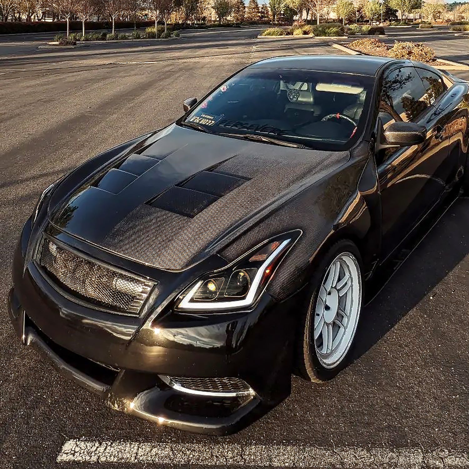 2008-2013 Infiniti G37/14-2015 Q60 Coupe/Convertible LED Signal Headlights Smoke - Image 9
