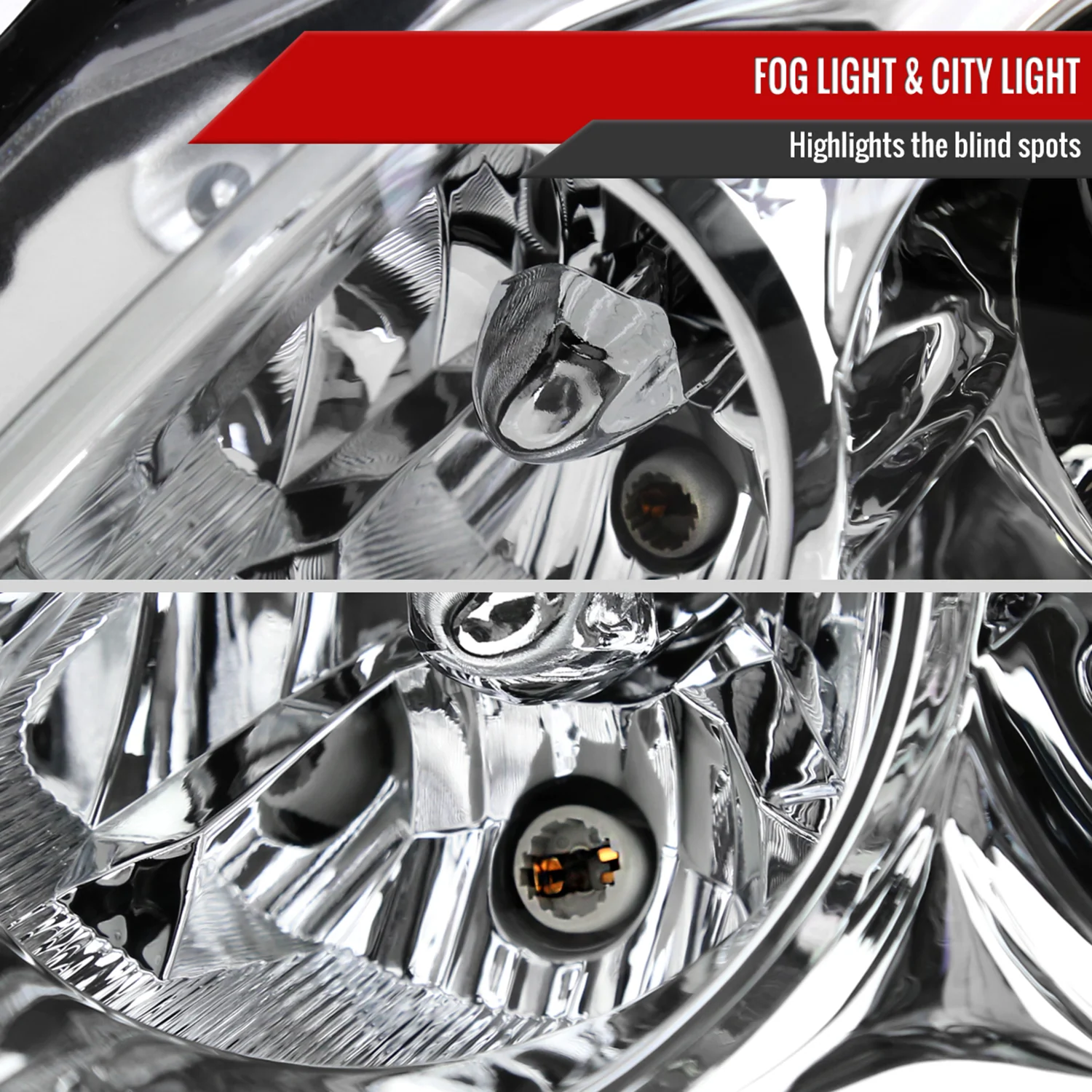 2008-2013 Infiniti G37/2014-2015 Q60 Factory Style Projector Headlights Chrome - Image 4