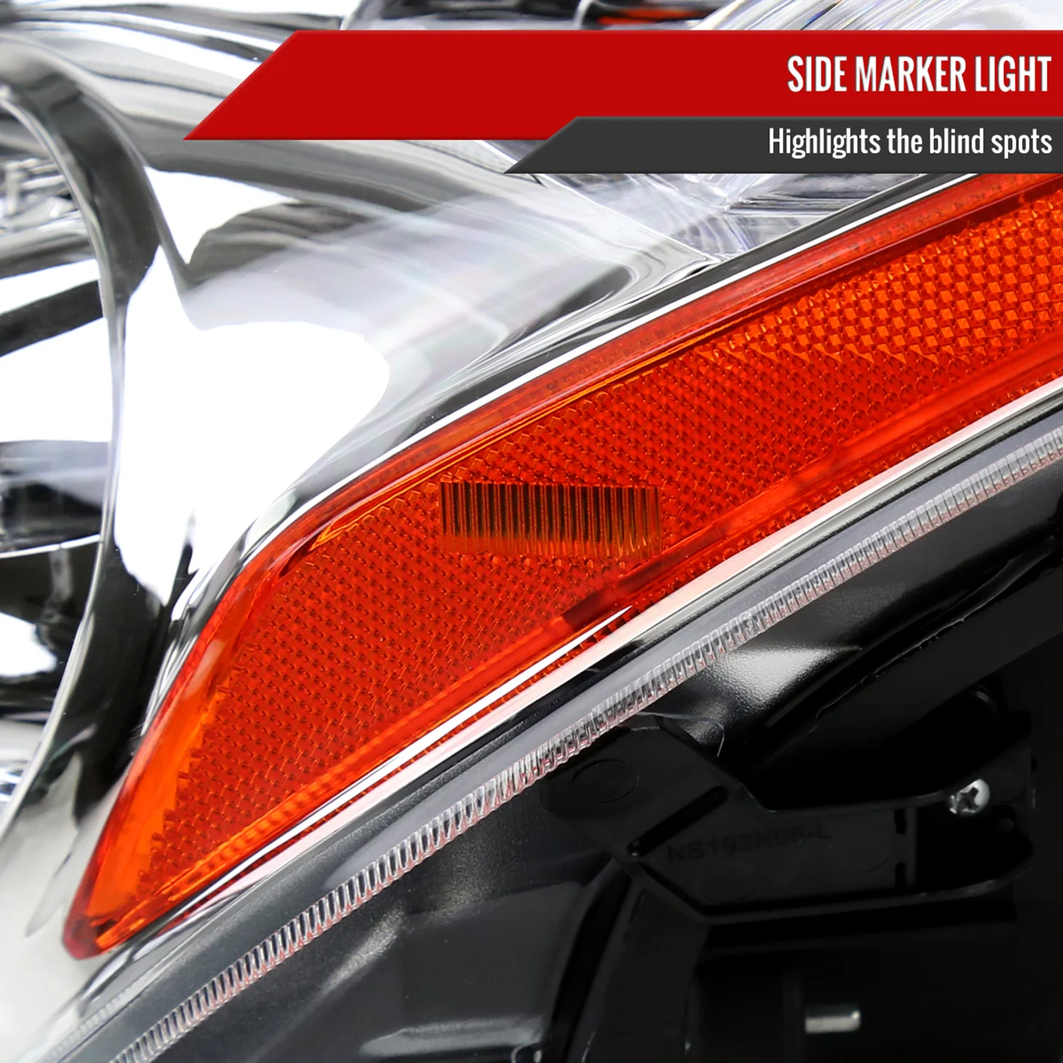 2008-2013 Infiniti G37/2014-2015 Q60 Factory Style Projector Headlights Chrome - Image 6