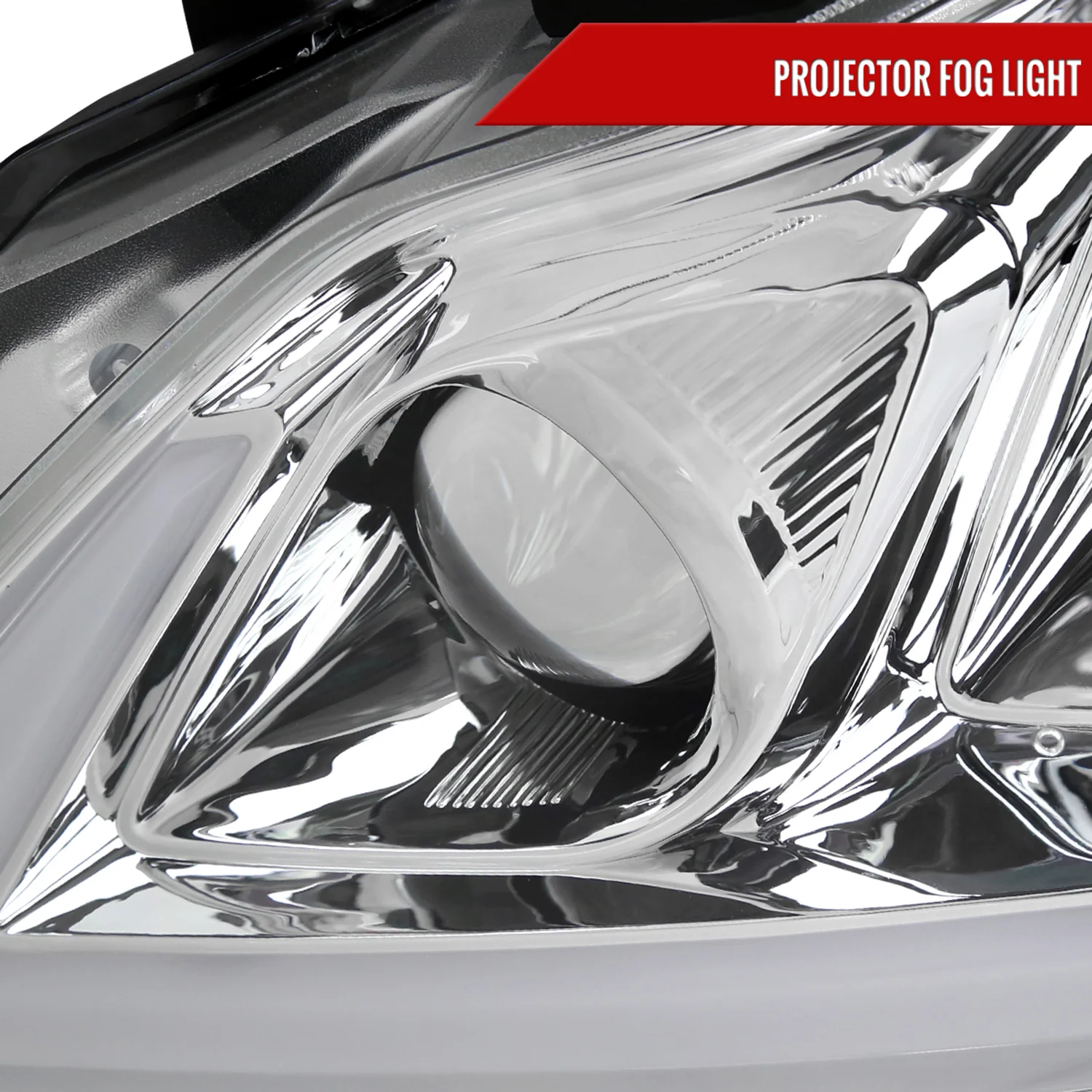 2008-2013 Infiniti G37/ 2014-2015 Q60 LED Signal Headlights Chrome Glossy Black - Image 5