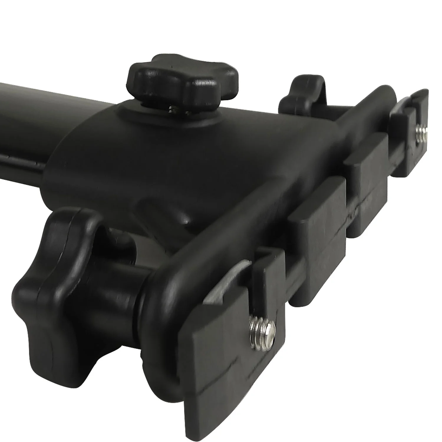 2008-2013 Toyota Highlander Black Powder Coated Alu Roof Rack Cross Bars - Image 4