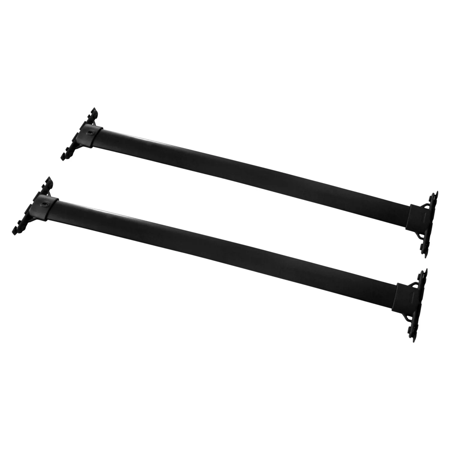 2008-2013 Toyota Highlander Black Powder Coated Alu Roof Rack Cross Bars - Image 9