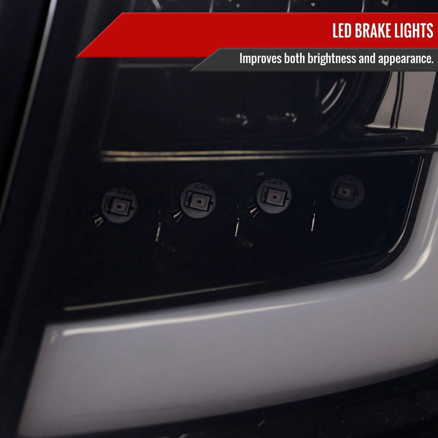 2008-2014 Subaru Impreza WRX HB LED Tube Tail Lights Glossy Black/Dark Smoke - Image 6