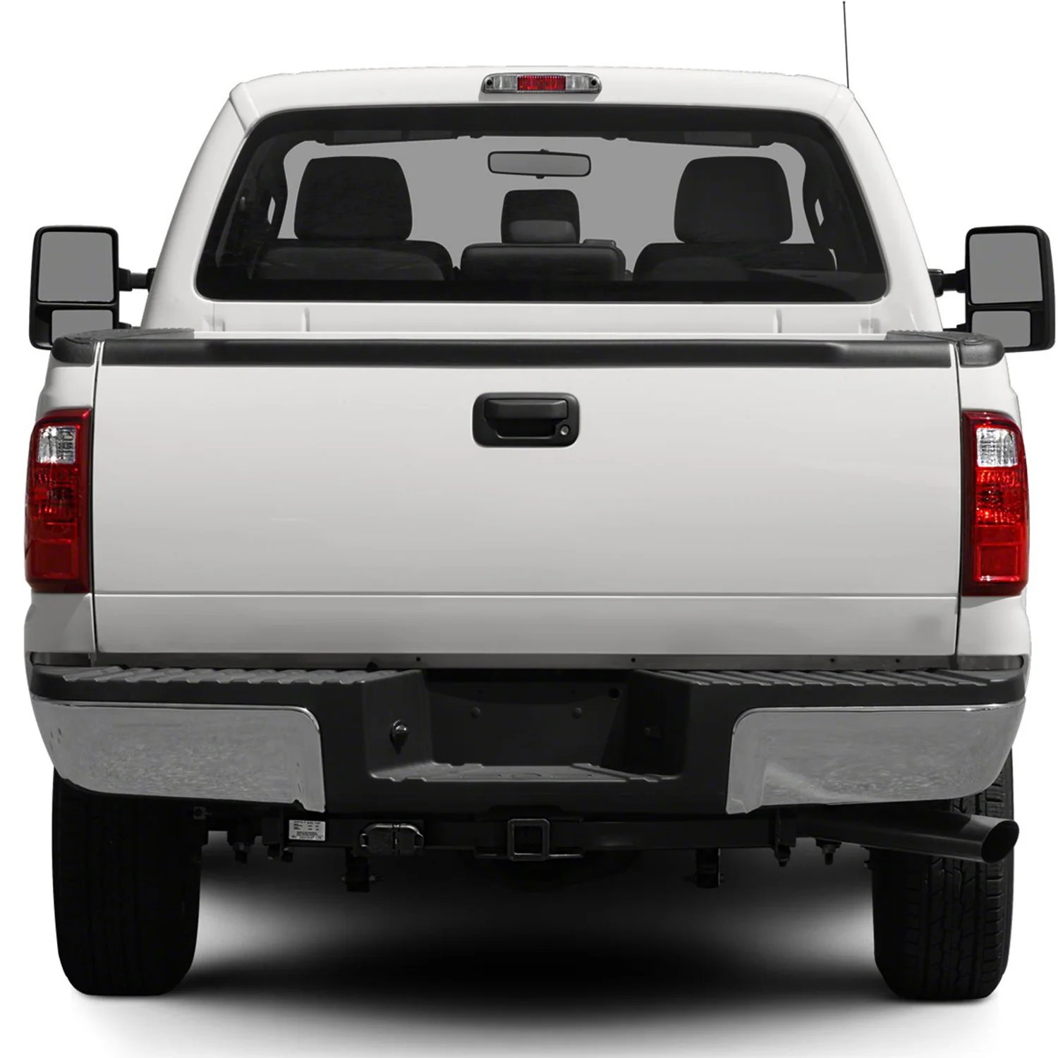 2008-2016 Ford F-250/F350/F450 SuperDuty Black Textured OE Tailgate Cap Cover - Image 10