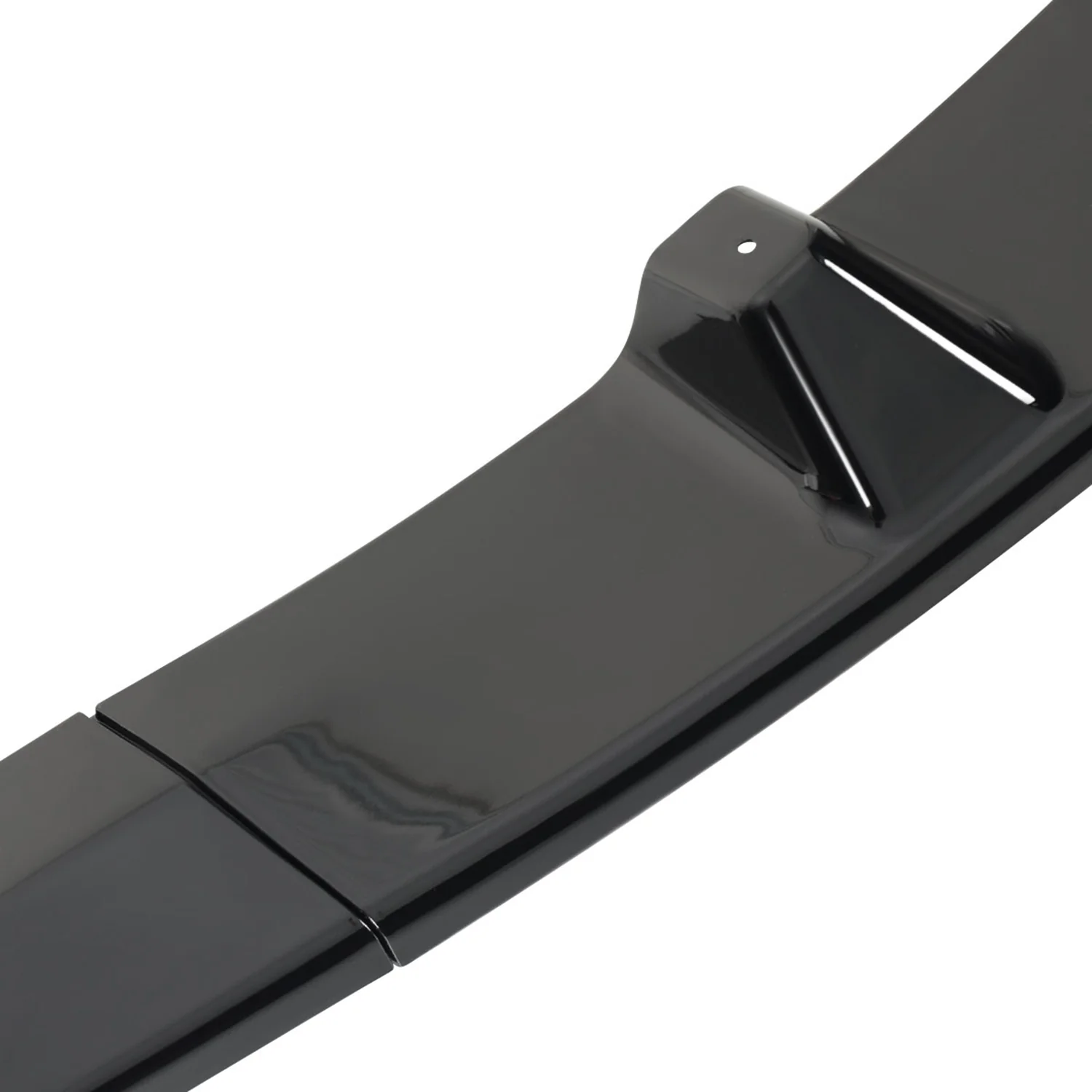 2009-2011 BMW 3 Series E90 Glossy Black 3Pcs Front Bumper Lip Spoiler Kit - Image 3