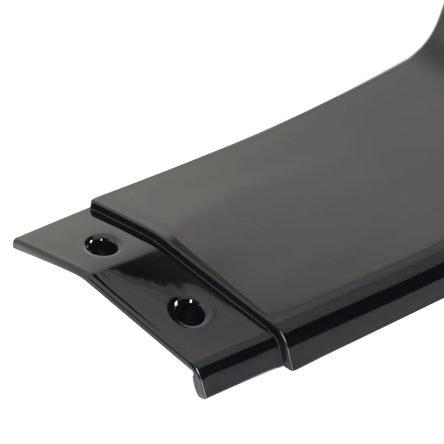 2009-2011 BMW 3 Series E90 Glossy Black 3Pcs Front Bumper Lip Spoiler Kit - Image 4