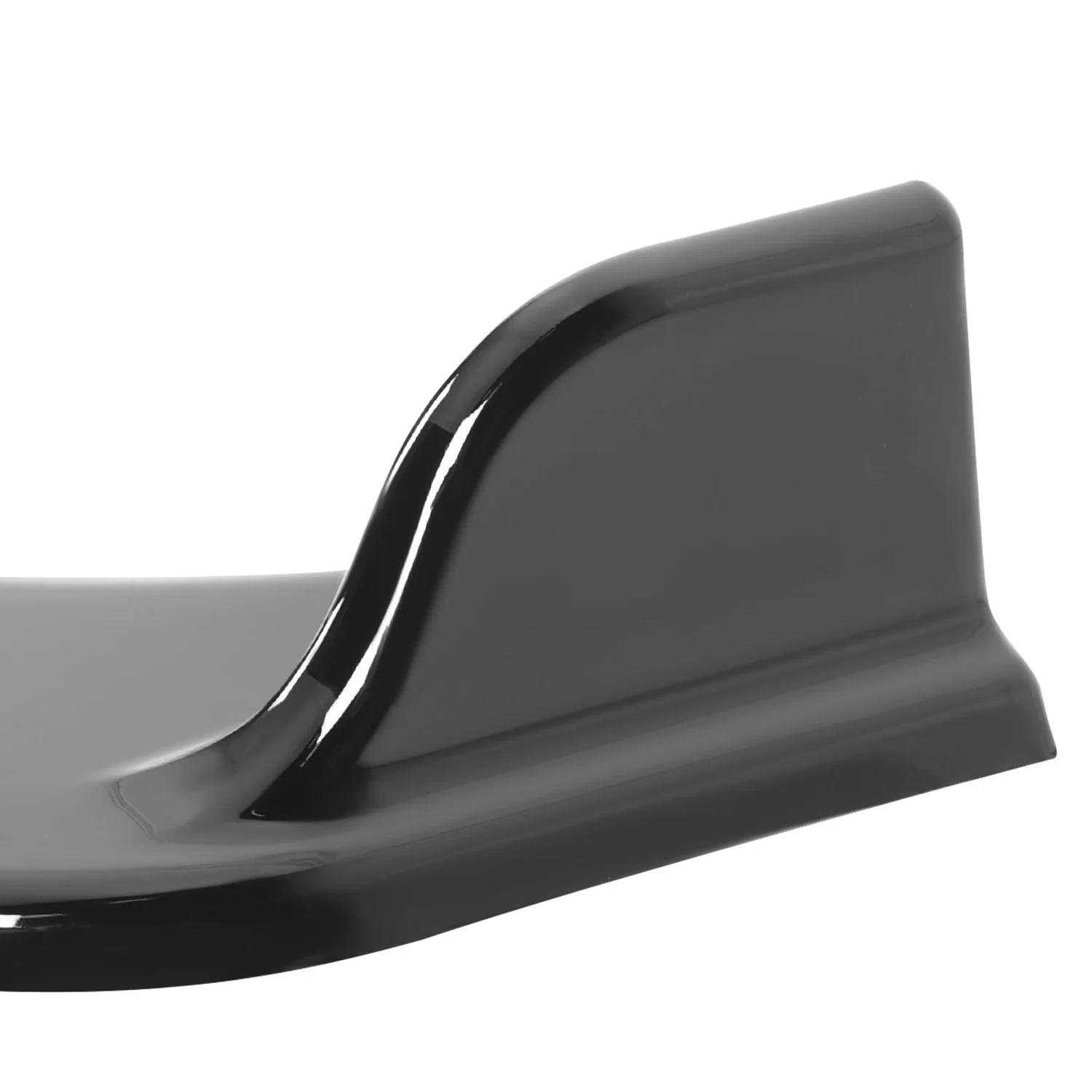 2009-2011 BMW 3 Series E90 Glossy Black 3Pcs Front Bumper Lip Spoiler Kit - Image 5