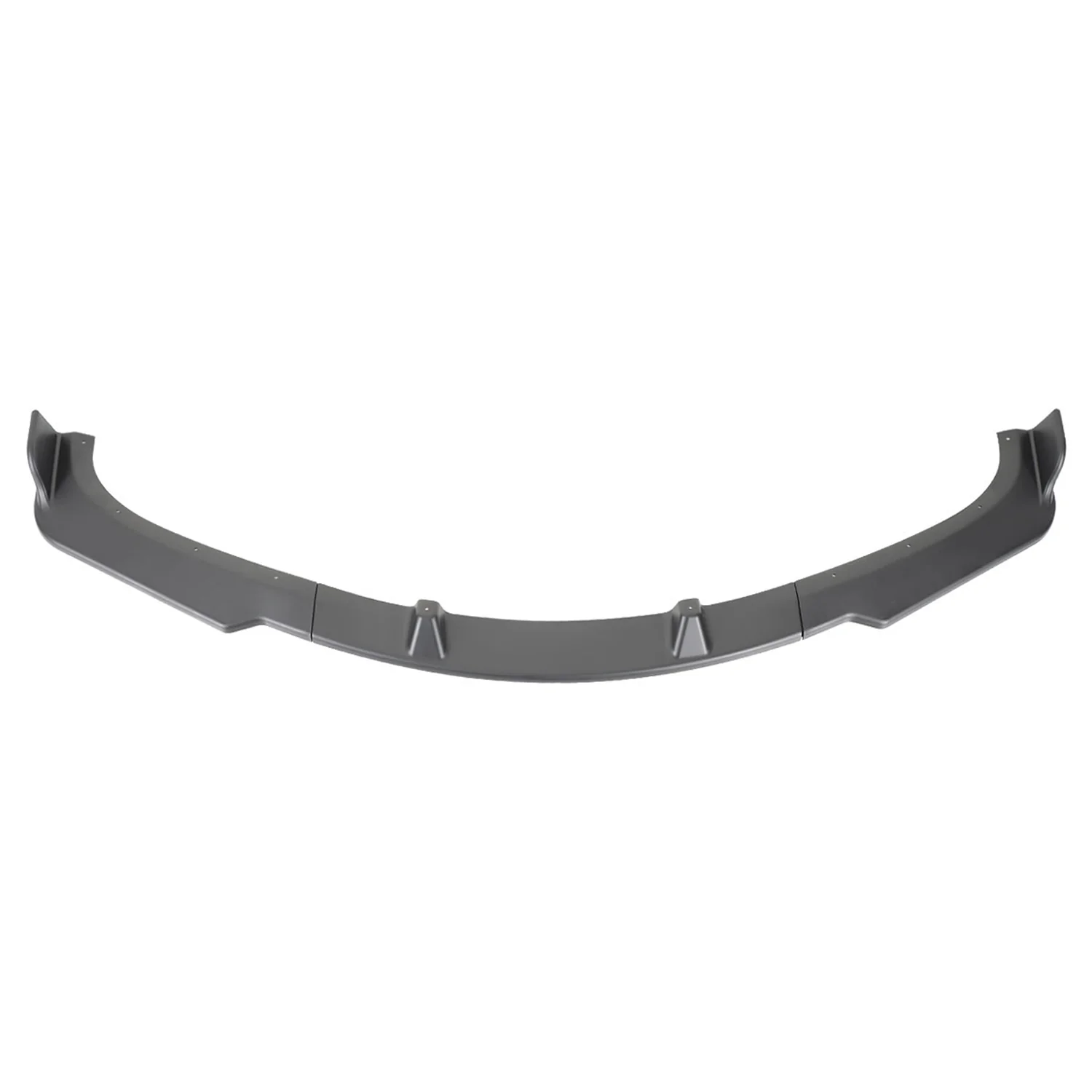 2009-2011 BMW 3 Series E90 Matte Black 3Pcs Front Bumper Lip Spoiler Kit - Image 7