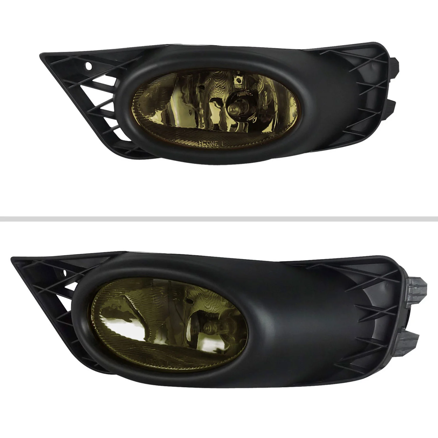 2009-2011 Honda Civic Sedan H11 Fog Lights Chrome Housing/Smoke Lens - Image 2