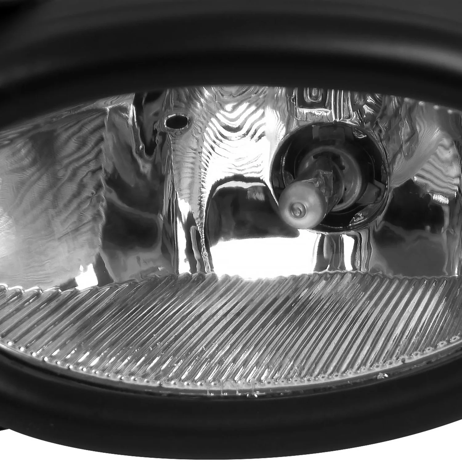 2009-2011 Honda Civic Sedan H11 Fog Lights Kit Chrome Housing/Clear Lens - Image 3