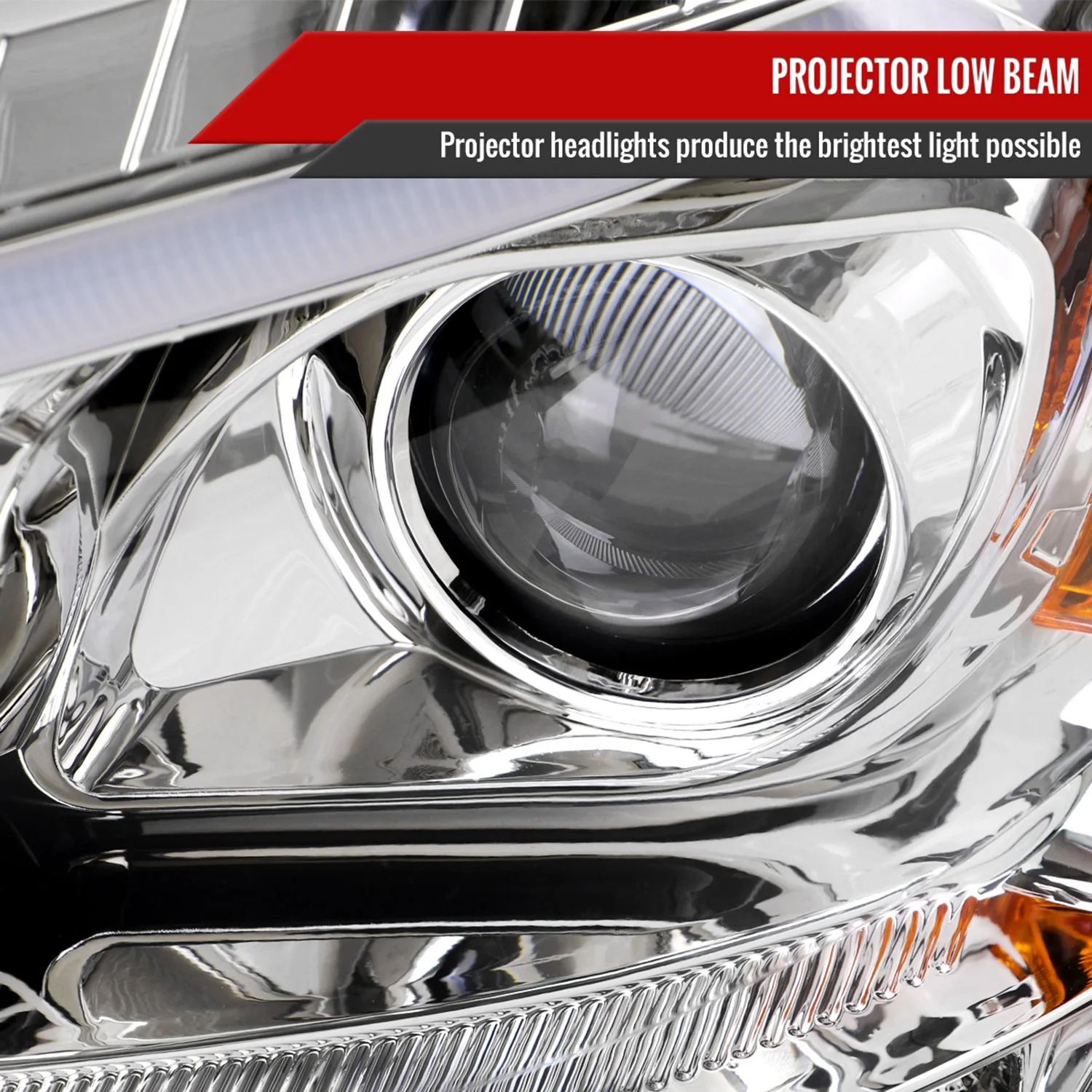 2009-2011 Mercedes Benz W164 ML-Class LED Sequetial Signal Headlights Chrome - Image 3