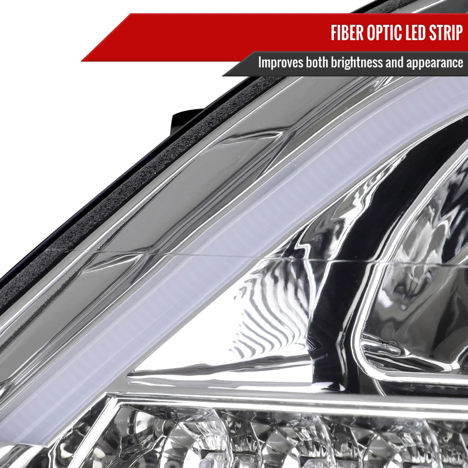 2009-2011 Mercedes Benz W164 ML-Class LED Sequetial Signal Headlights Chrome - Image 5