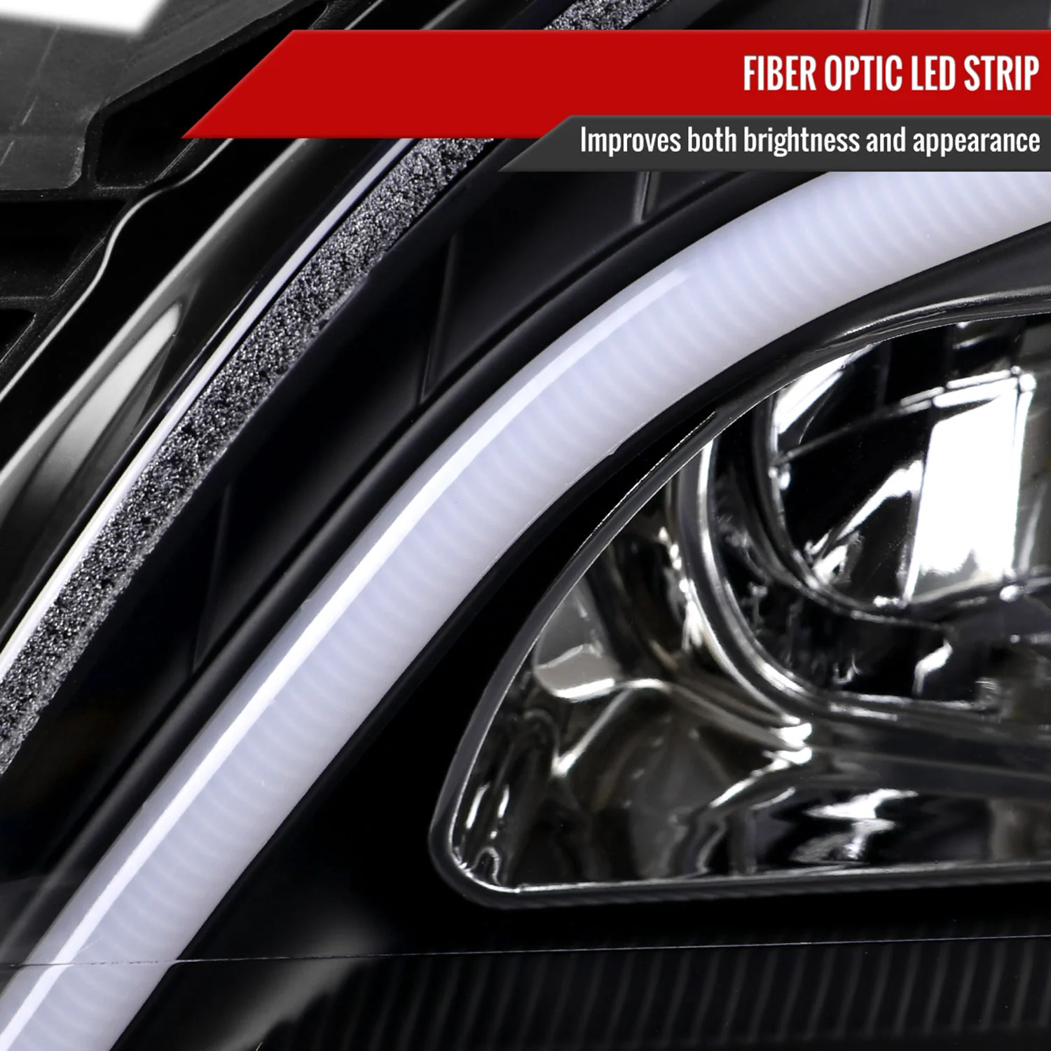 2009-2011 Mercedes W164 ML-Class LED Sequetial Signal Headlights Matte Black - Image 5