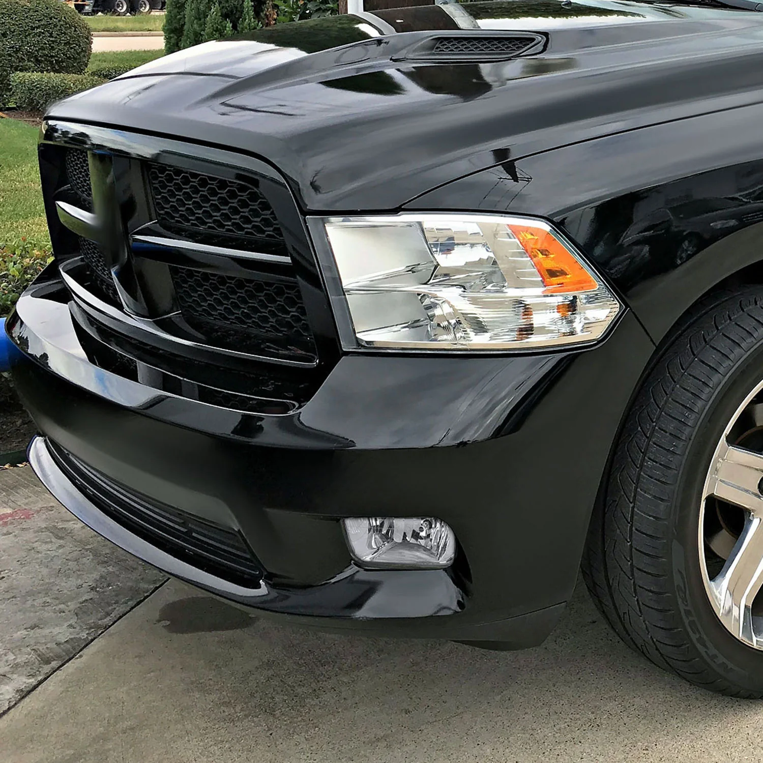 2009-2012 Dodge RAM 1500/ 2010-2018 RAM 2500/3500 H10 Fog Lights Chrome/Clear - Image 10