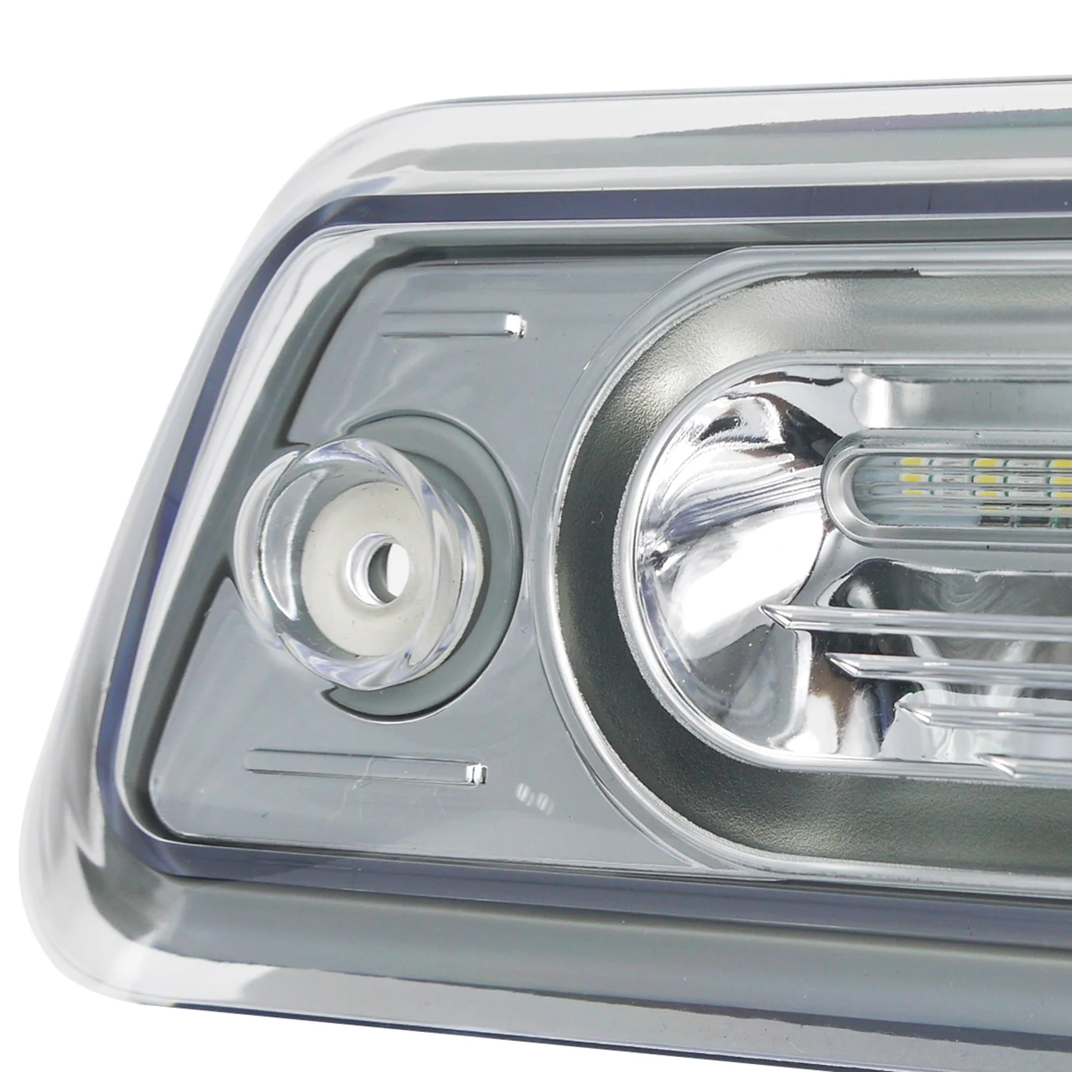 2009-2014 Ford F-150 SMD LED 3rd Brake Light Chrome Housing/Clear Lens - Image 3