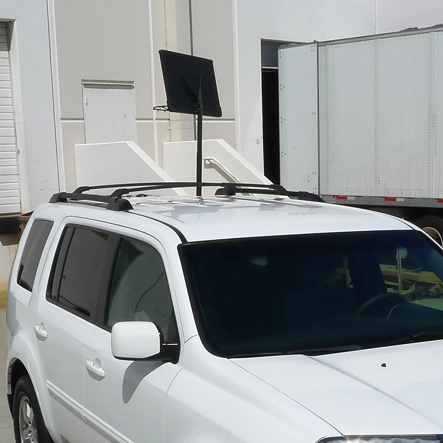 2009-2015 Honda Pilot Aluminum Roof Rack Cross Bars Black - Image 10