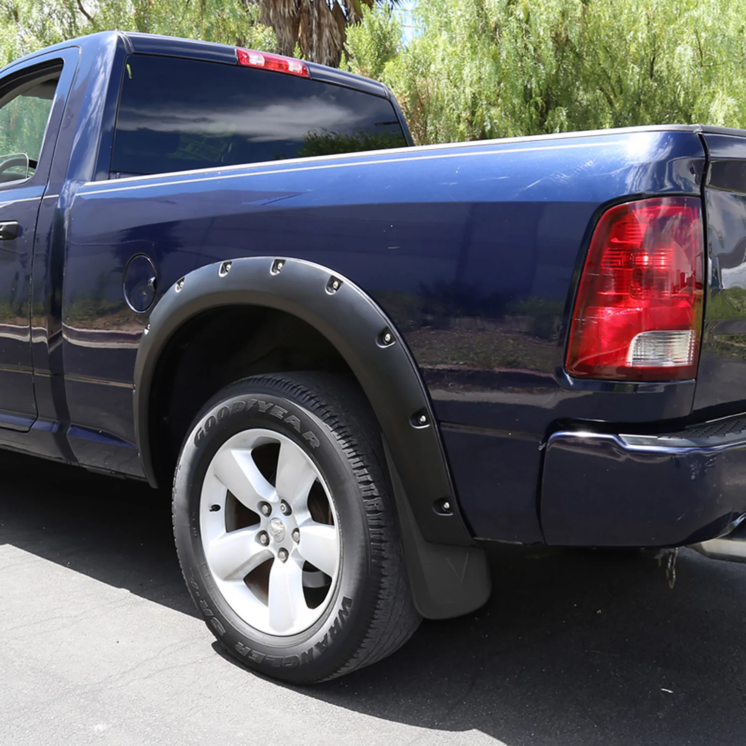 2009-2018 Dodge RAM 1500 2500 3500 Mud Flap Splash Guards Models w/Wheel Lip - Image 9