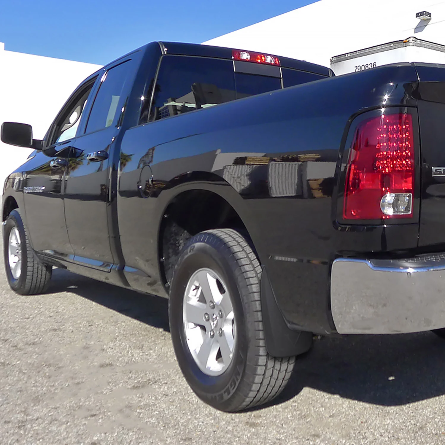 2009-2018 Dodge RAM 1500 2500 3500 Mud Flap Splash Guards w/out Wheel Lip - Image 9