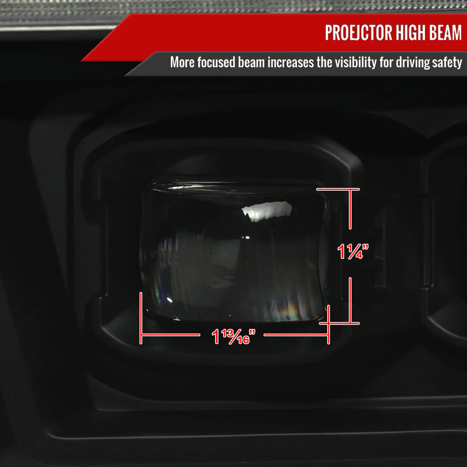 2009-2018 Dodge RAM 1500 / Classic /2500 3500 Full LED Headlights Smoked Black - Image 5