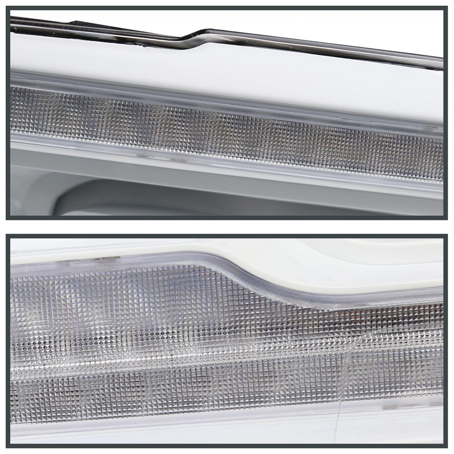 2009-2018 Dodge RAM 1500 RAM 2500 3500 Full LED Headlights White Housing - Image 4