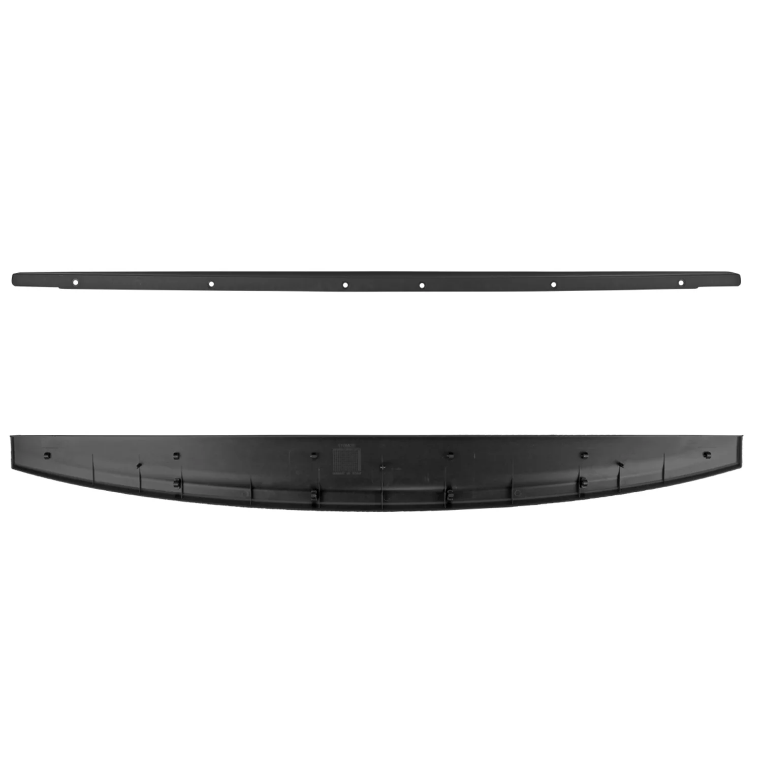 2009-2019 Dodge Ram 1500 2500 3500 ABS Black Tailgate Cap Moulding Cover - Image 9