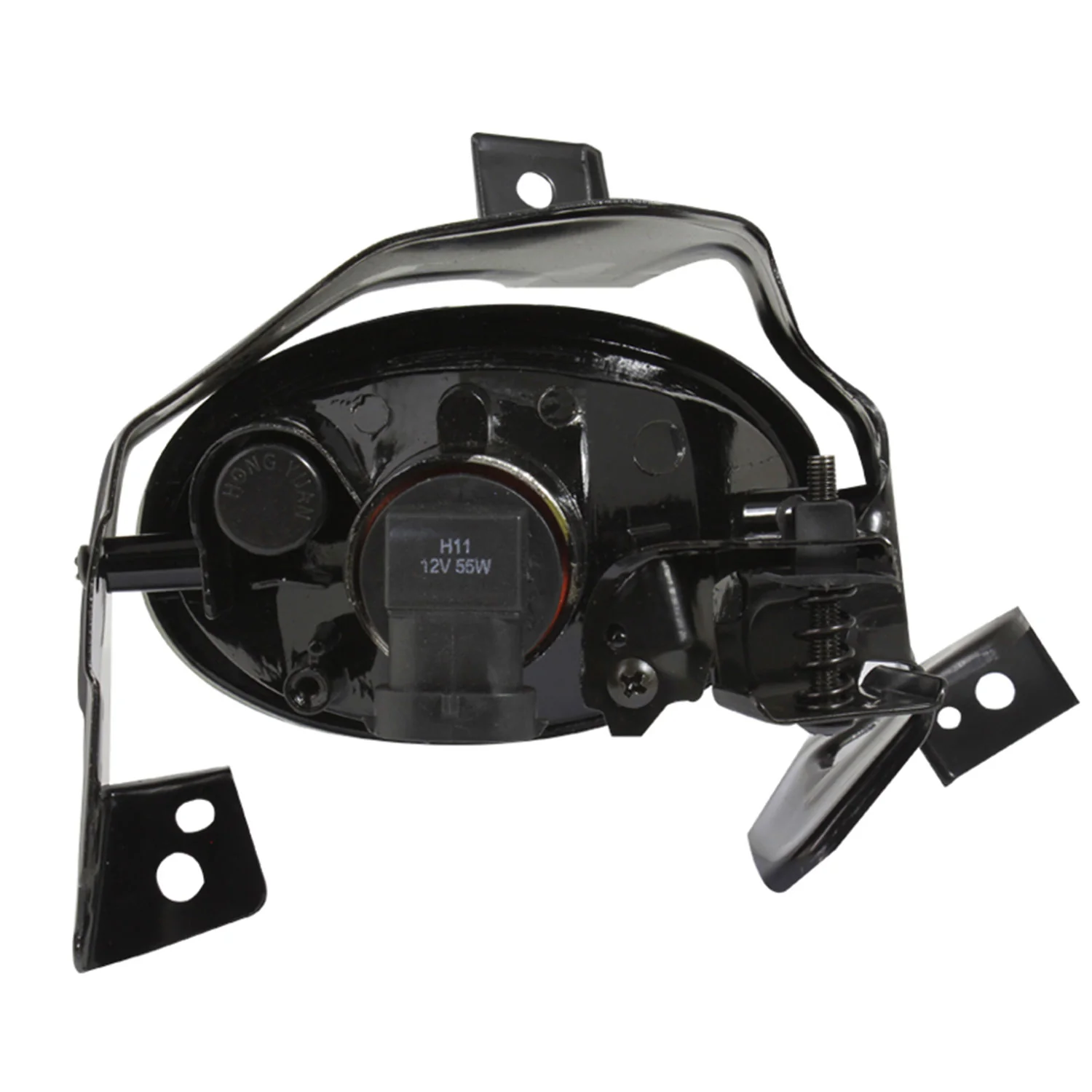2010-2011 Honda CR-V H11 Fog Lights Kit w/Switch & Wiring Harness Chrome/Clear - Image 7