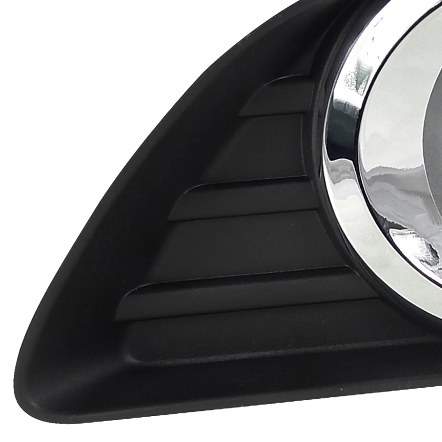 2010-2011 Toyota Camry LE/XLE/Base H11 Fog Lights Kit Chrome/Clear Lens - Image 5