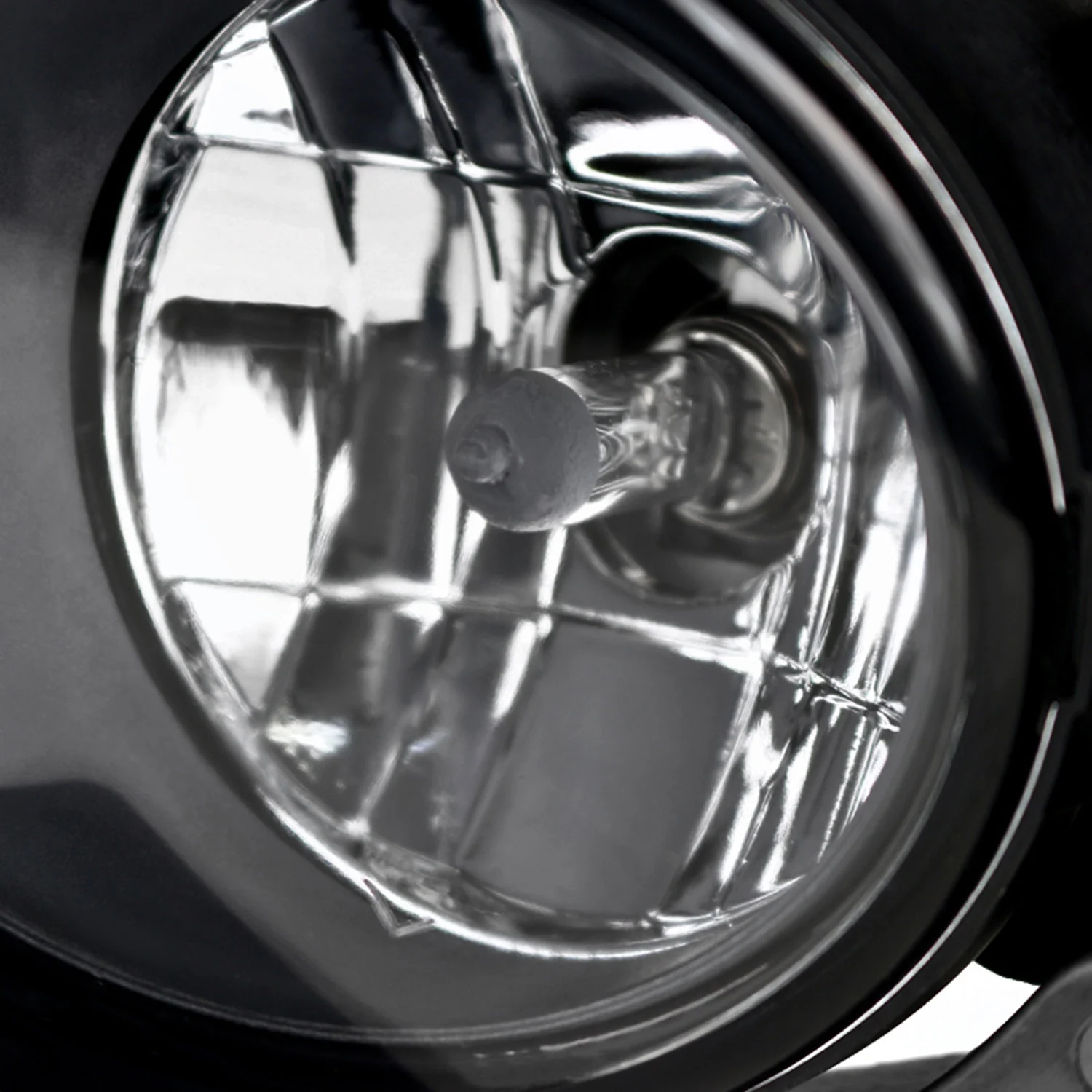 2010-2012 Nissan Altima Sedan H11 Fog Lights Kit Chrome Housing/Clear Lens - Image 2