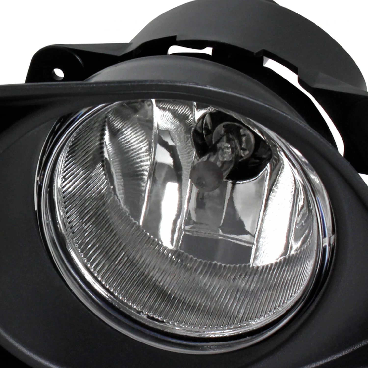 2011-2014 Dodge Charger 12V/35W Fog Lights Kit Chrome Housing/Clear Lens - Image 2