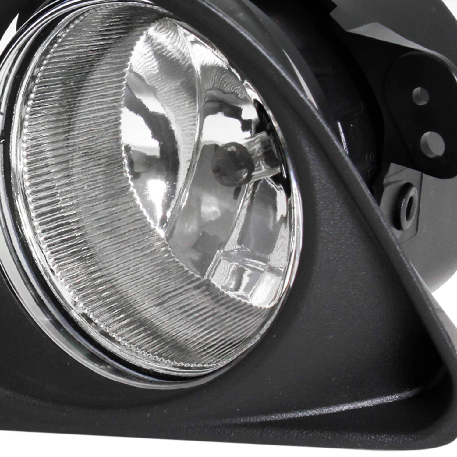 2011-2014 Dodge Charger 12V/35W Fog Lights Kit Chrome Housing/Clear Lens - Image 4