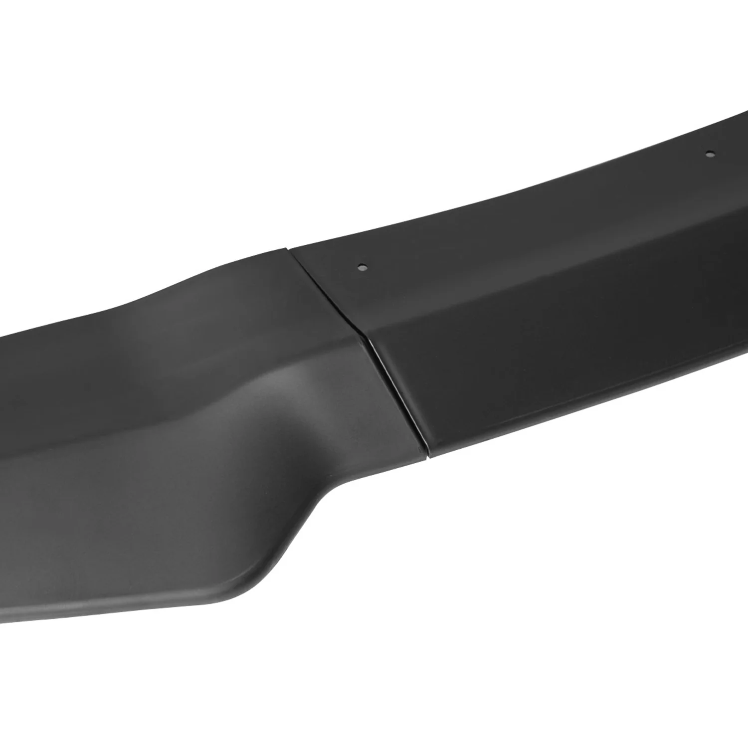 2011-2014 Dodge Charger SRT8 Matte Black 3PC Front Bumper Lip Splitter Kit - Image 3
