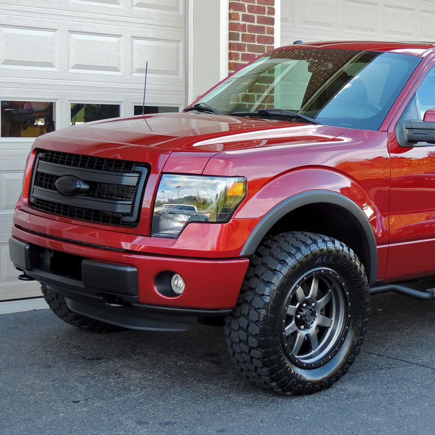 2011-2014 Ford F-150 Fog Light Bezels Chrome Housing/Clear Lens - Image 10